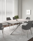 G5028 Aldo Table- Chrome Pedestal