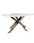 G5028 Aldo Table- Chrome Pedestal