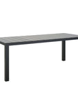 Maine Outdoor Patio Dining Set - Brown Grey