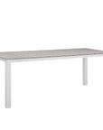 Maine Outdoor Patio Dining Set - White