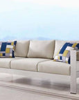 Shore Outdoor Patio Aluminum Sofa - In Stock