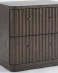 Penny Fluted Nightstand