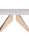 Amelia Extendable Marbleized Table- IN STOCK