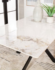 G5479 Nero Table- Black Pedestal