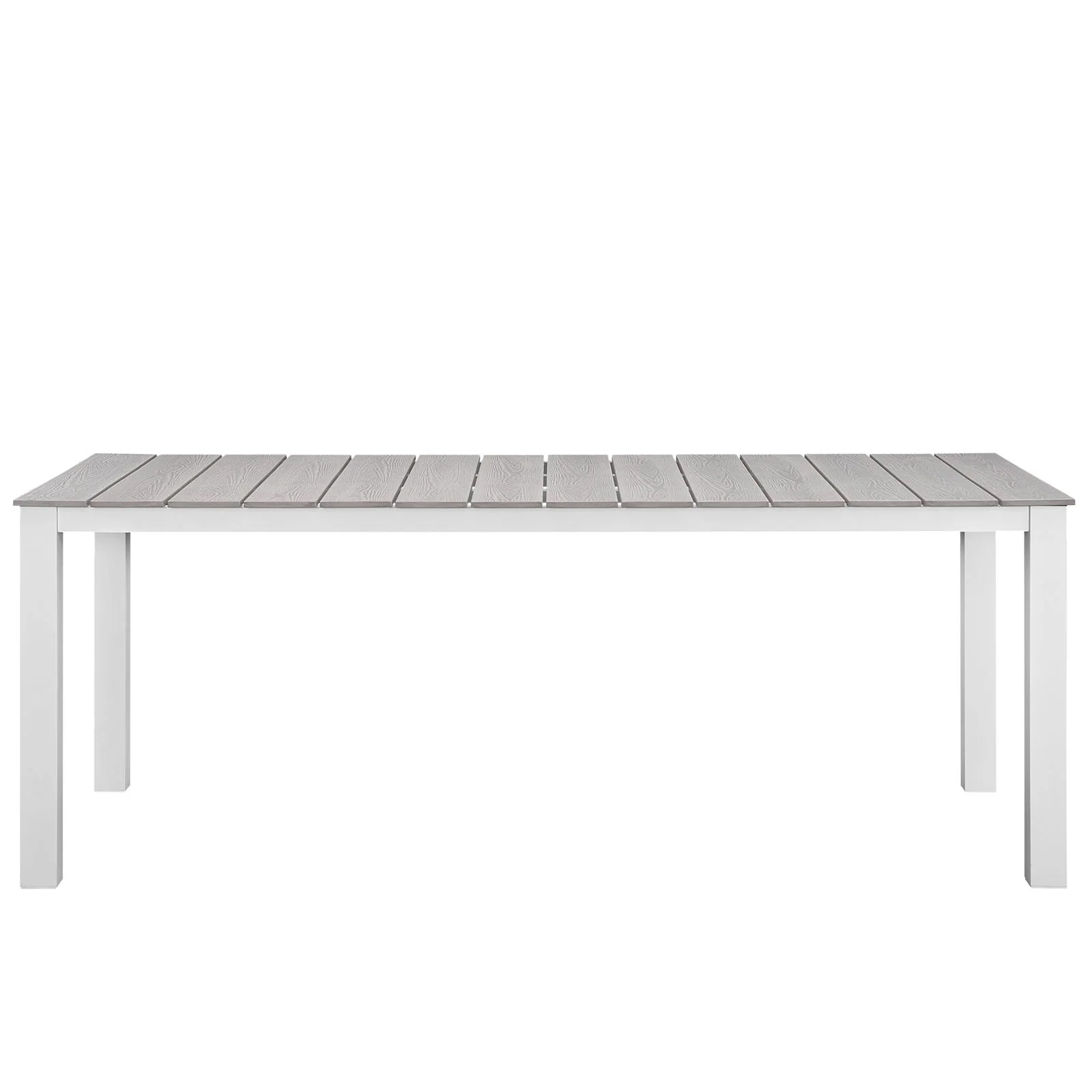 Maine Outdoor Patio Dining Set - White