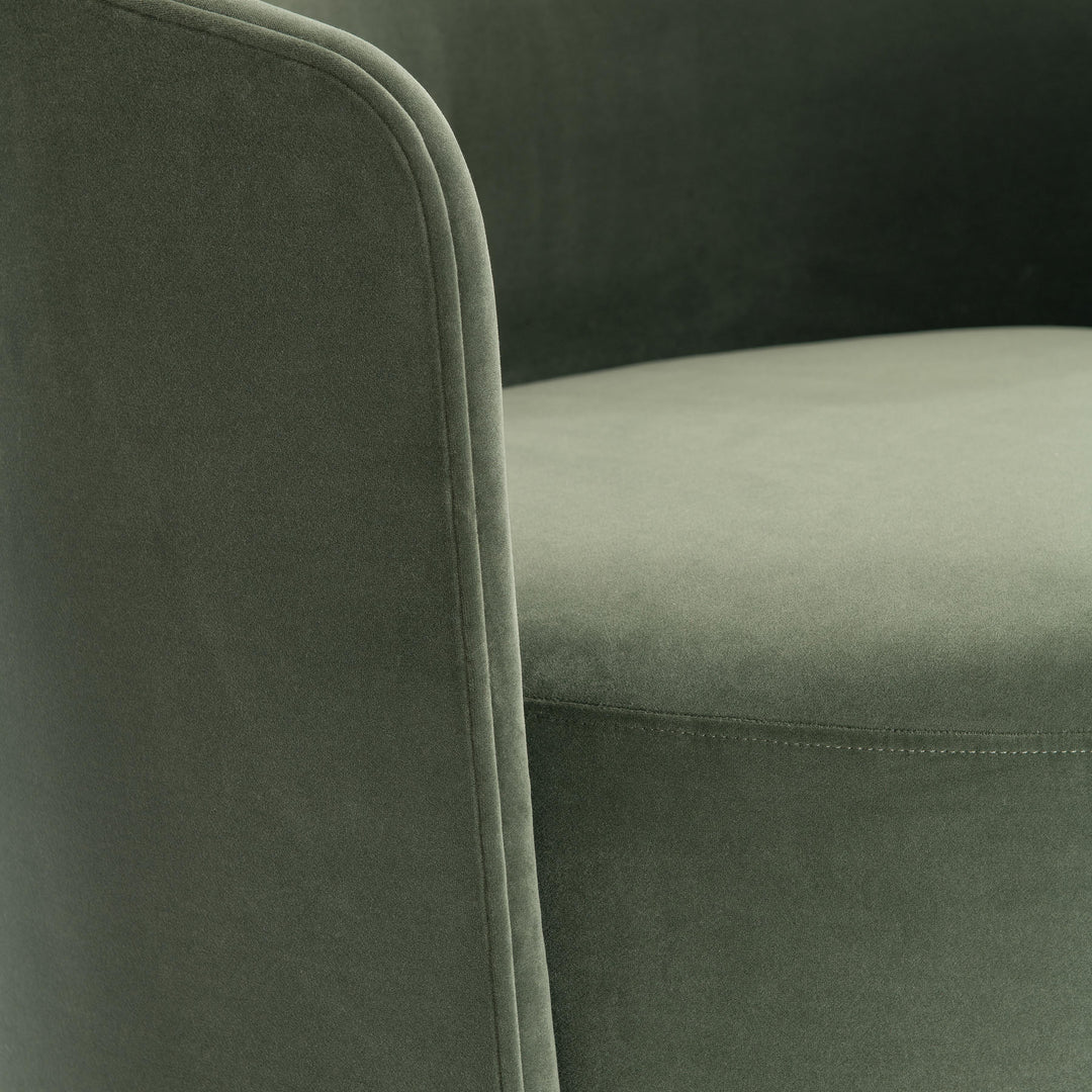 Crosby Fabric Swivel Chair- In Stock