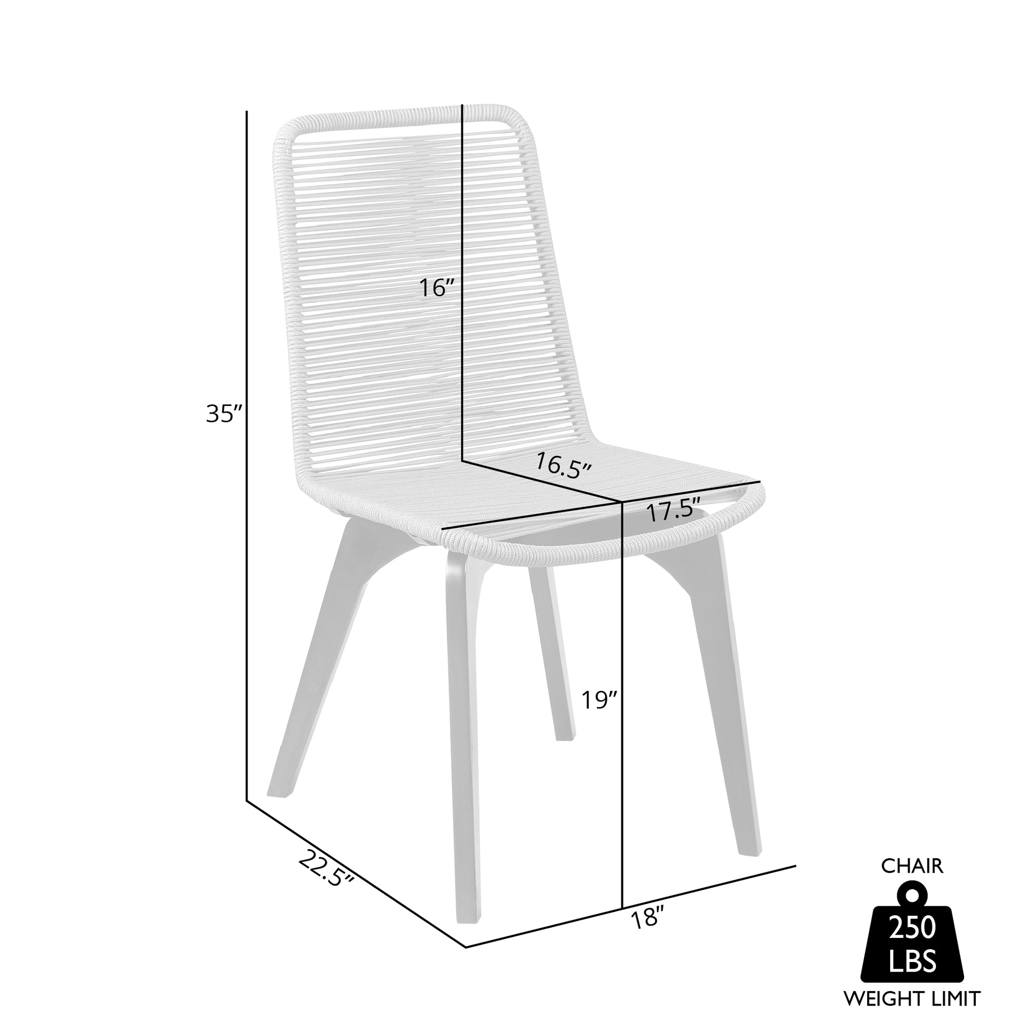 Island Outdoor Dining Chair