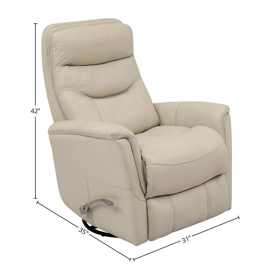 MGEM812 Swivel  Recliner Chair 31"W x 35"D x 42"H