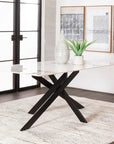 G5479 Nero Table- Black Pedestal