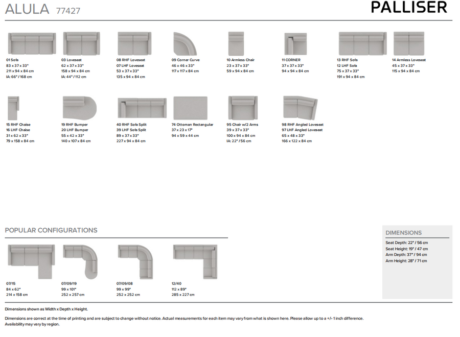 Palliser - Alula - Sofa & Sectional