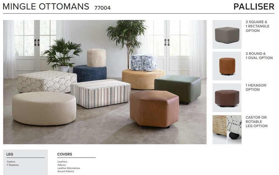 Palliser Mingle Ottomans - 77004