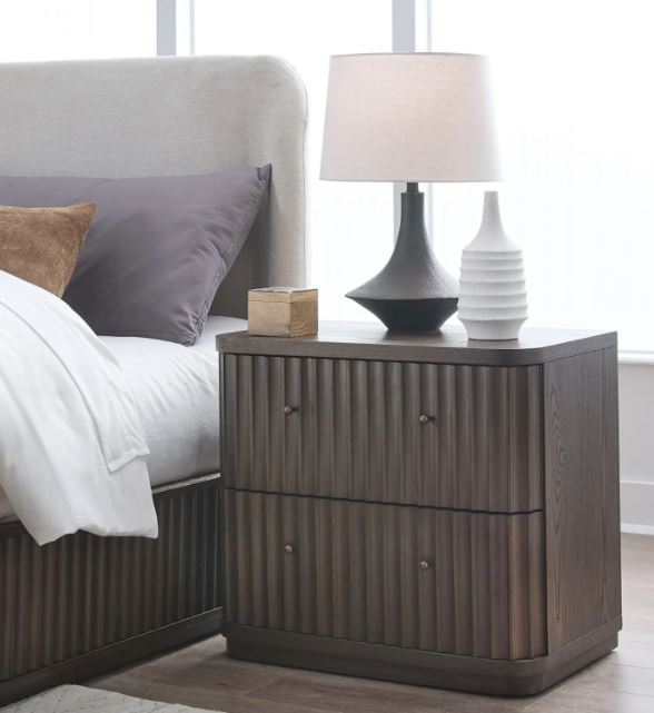 Penny Fluted Nightstand