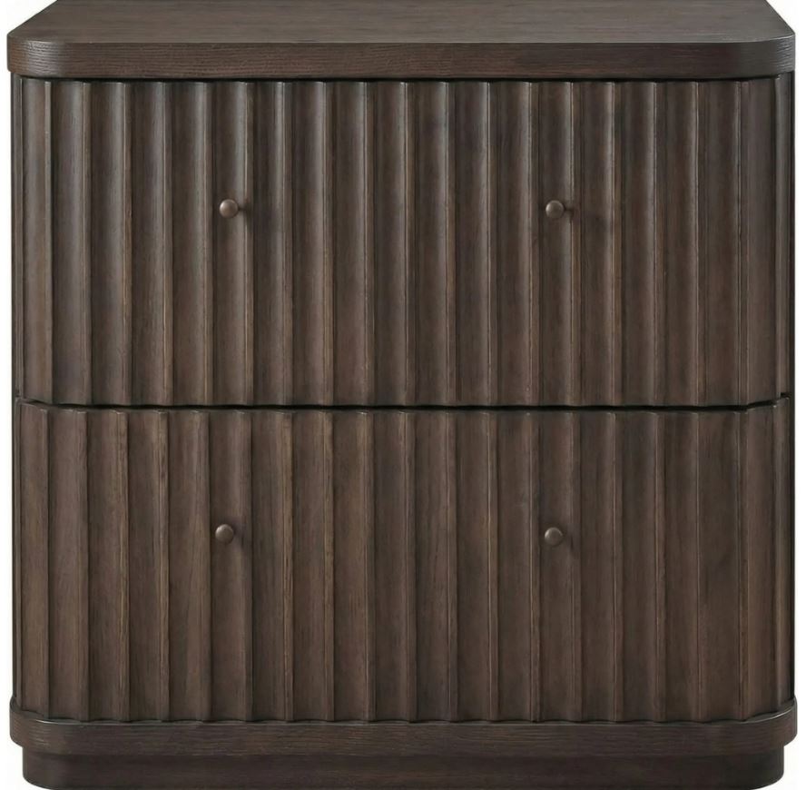 Penny Fluted Nightstand
