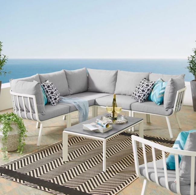 Riverside 6 piece Outdoor Set- In Stock