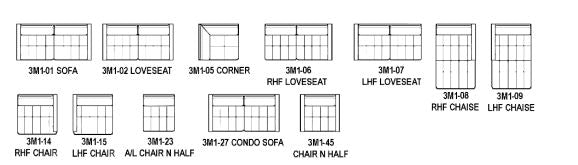 2M1 Sofa &amp; Sectional