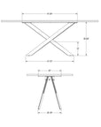 Amisco - Ascencio Table- in stock